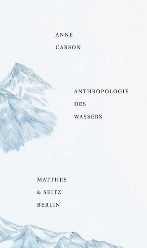 Anthropologie des wassers - anthropologie, |